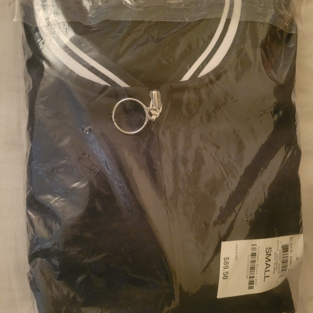 INC International Concepts Women’s Satin Track Jacket (Small) - Picture 4 of 4